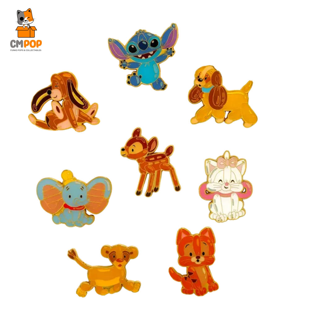 Disney: Loungefly Blind Pin Set: Classic Balloon Animal (1 Pcs) - Disney Pins Funko Pop