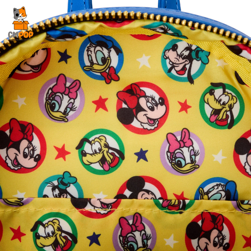 Disney Mickey And Friends Classic Mini Backpack - Loungefly