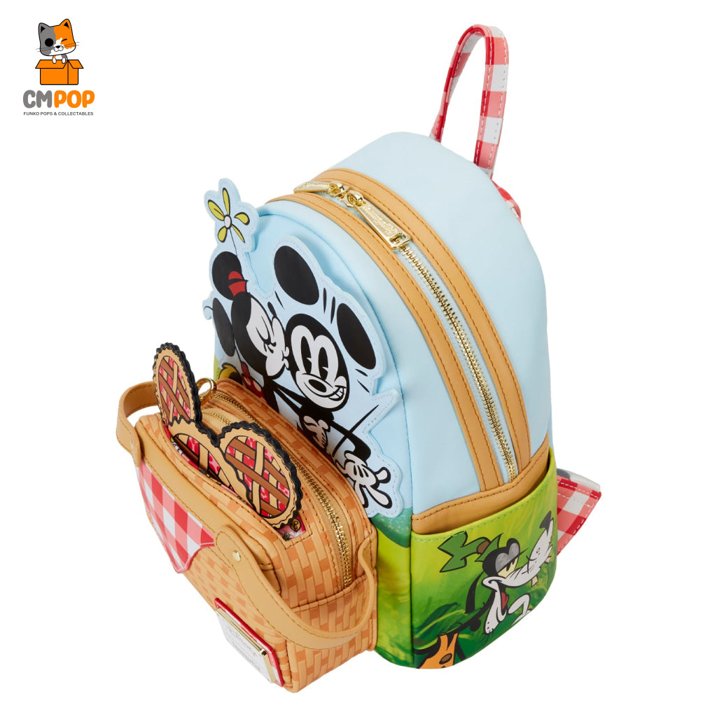 Disney Mickey And Friends Picnic Mini Backback - Loungefly Backpack