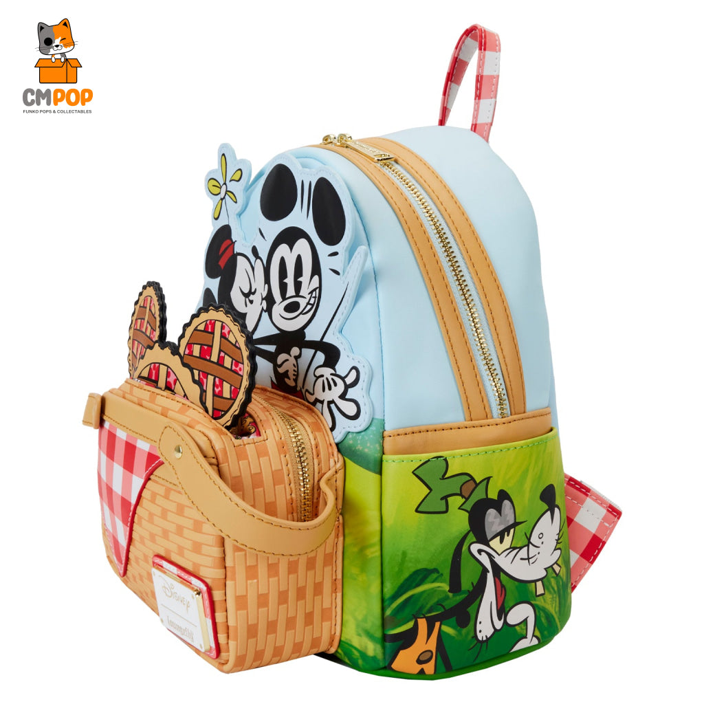 Disney Mickey And Friends Picnic Mini Backback - Loungefly Backpack