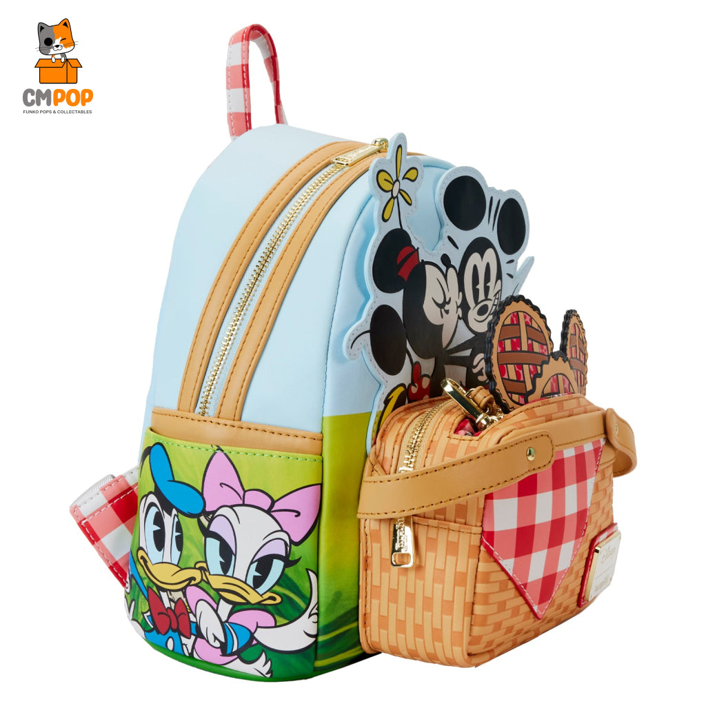 Disney Mickey And Friends Picnic Mini Backback - Loungefly Backpack