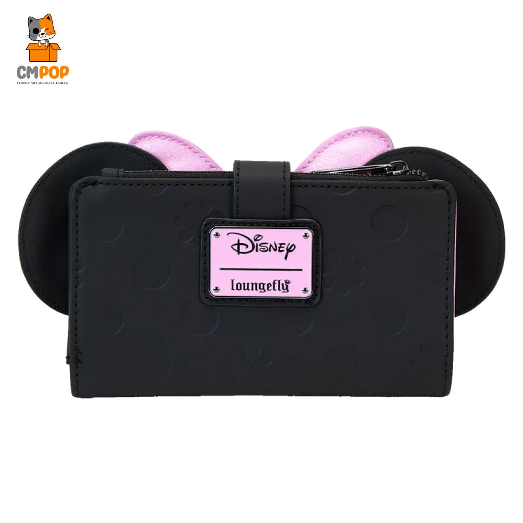 Disney Minnie Floral Rock The Dots Flap Wallet - Loungefly