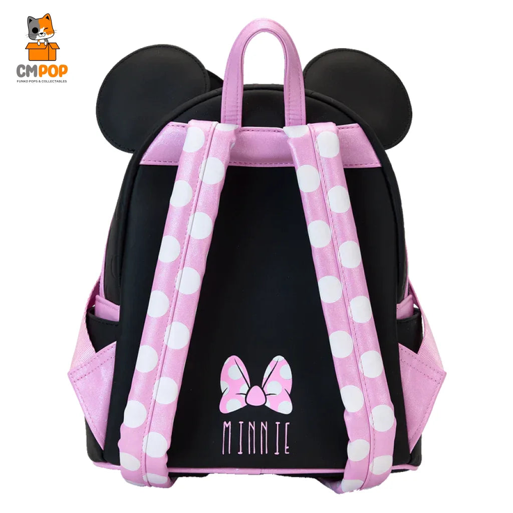 Disney Minnie Floral Rock The Dots Mini Backpack - Loungefly