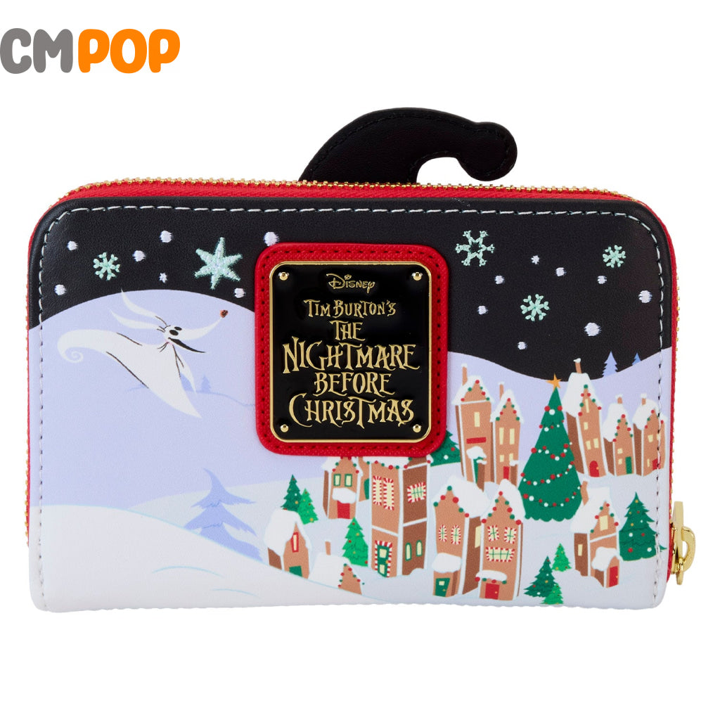 Disney Nightmare Before Christmas Journey To Town Zip Around Wallet - Loungefly