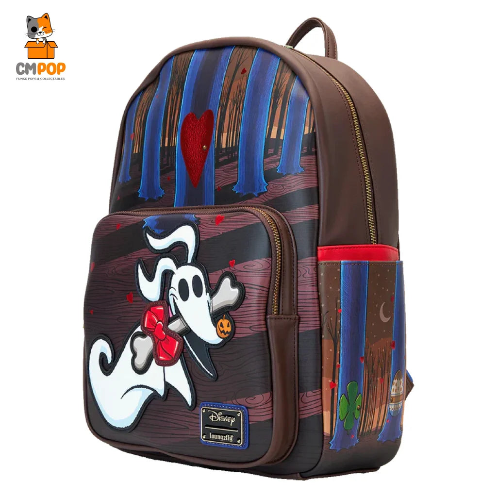 Disney Nightmare Before Christmas Zero Full Size Backpack - Loungefly