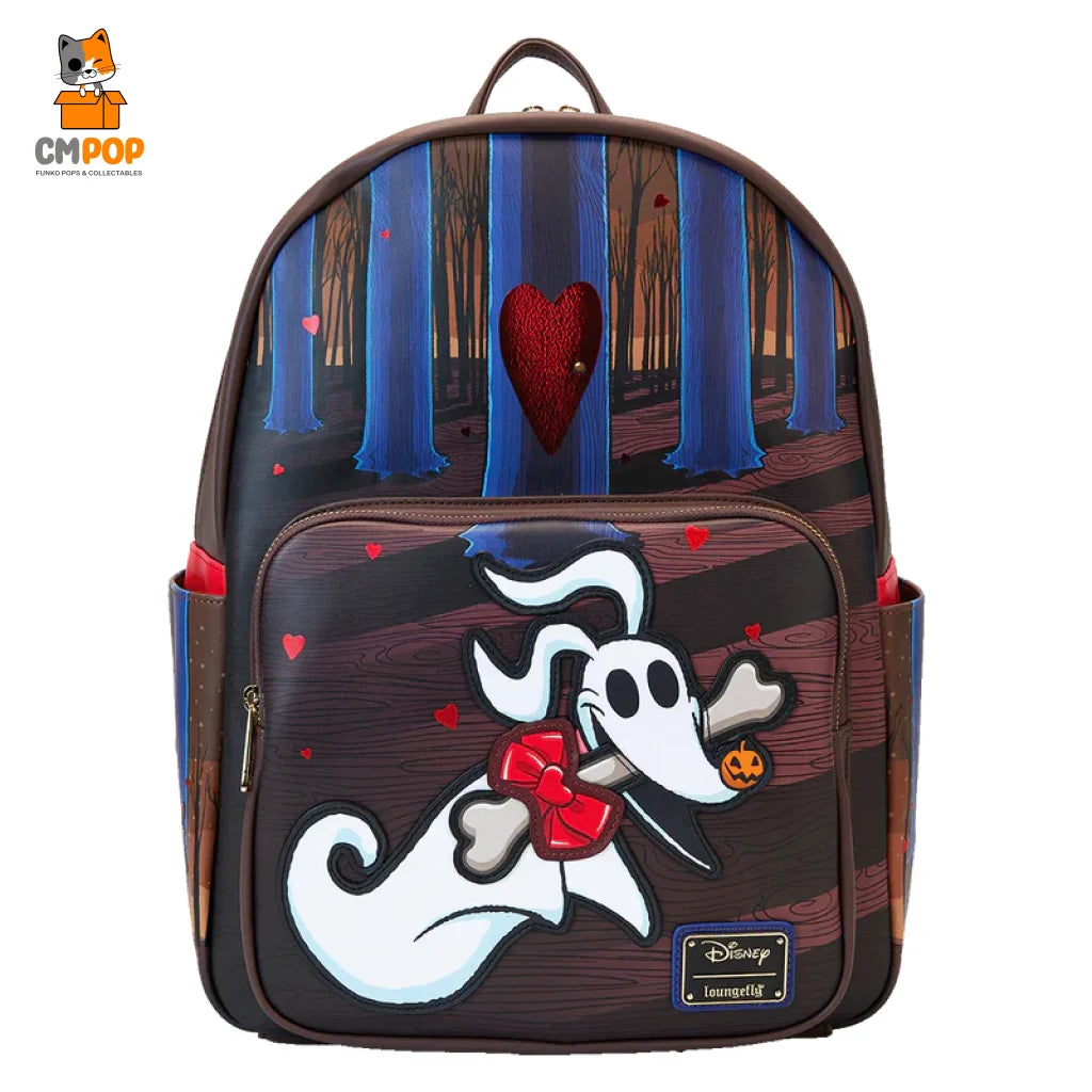 Disney Nightmare Before Christmas Zero Full Size Backpack - Loungefly