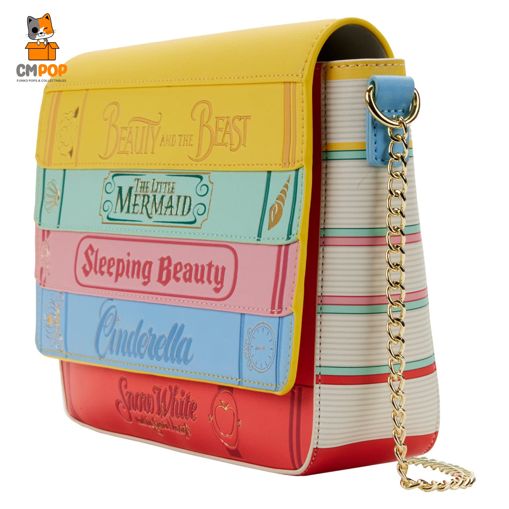 Disney Princess Books Classics Crossbody Bag - Loungefly