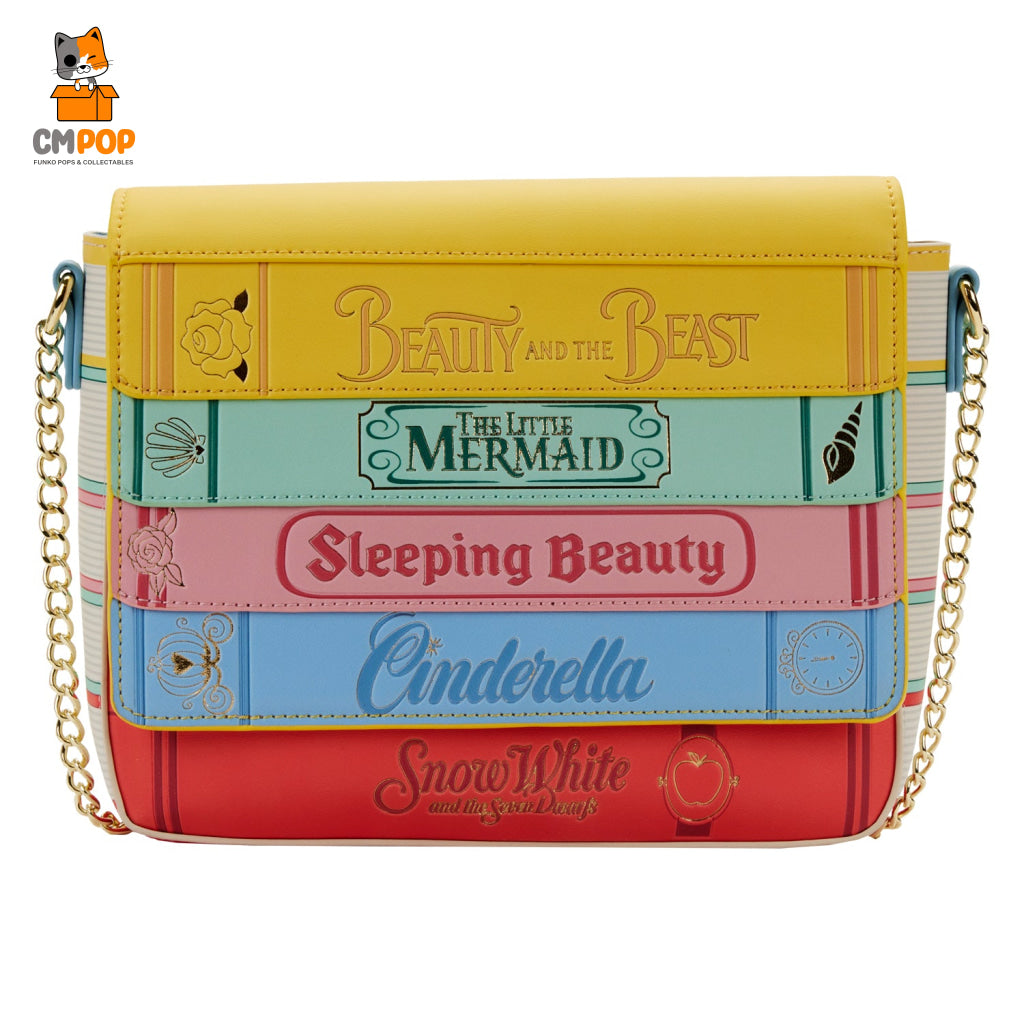 Disney Princess Books Classics Crossbody Bag - Loungefly