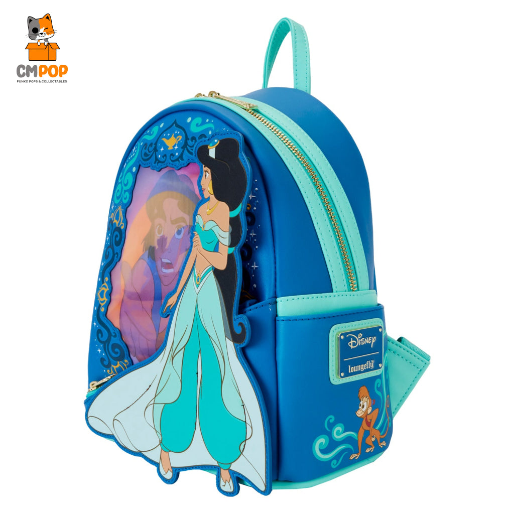 Disney Princess Jasmine Lenticular Mini Backpack - Loungefly