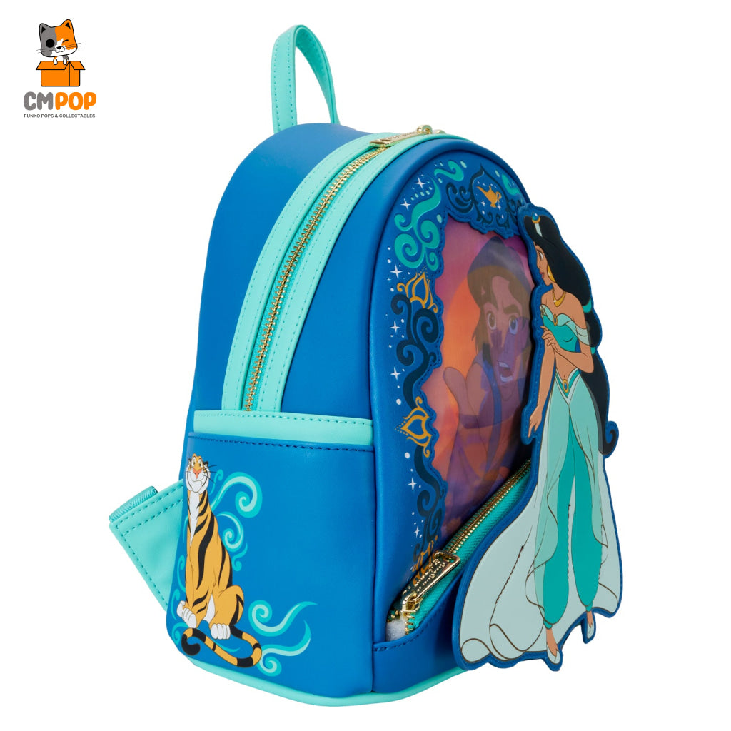 Disney Princess Jasmine Lenticular Mini Backpack - Loungefly