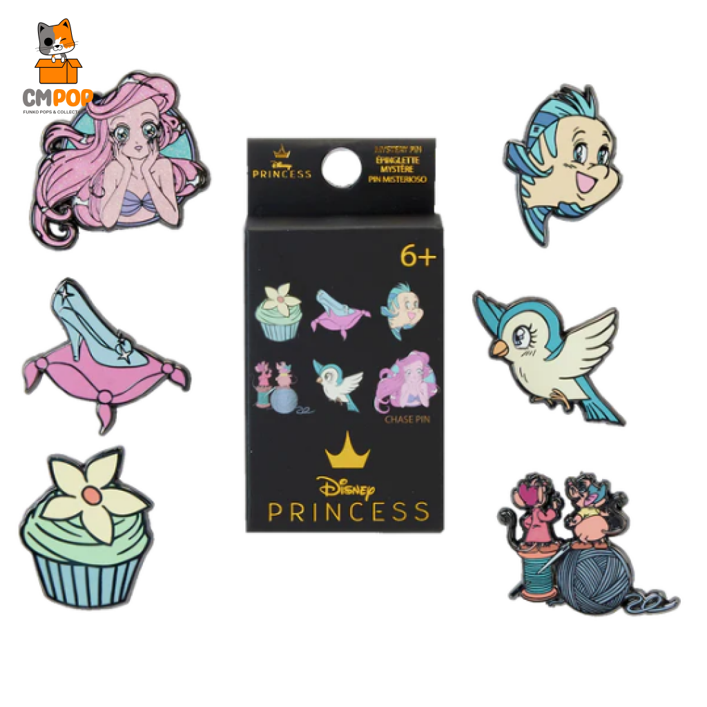 Disney Princess Manga Style Mystery Box Pin - Loungefly Funko Pop