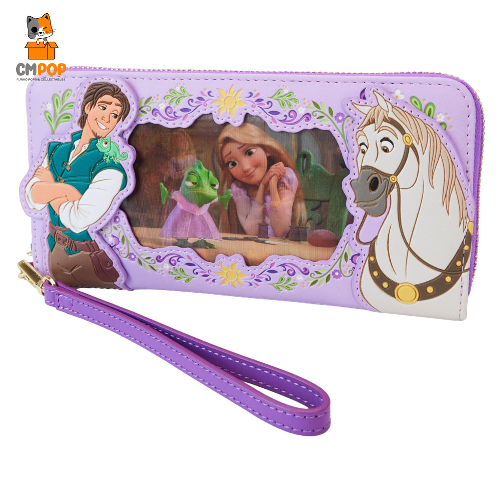 Disney Princess Rapunzel Lenticular Wristlet Wallet - Loungefly