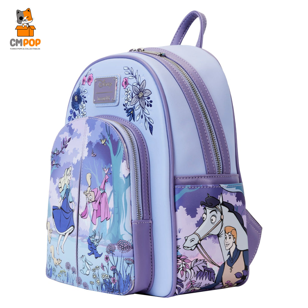 Disney Sleeping Beauty 65Th Anniversary Scene Mini Backpack - Loungefly