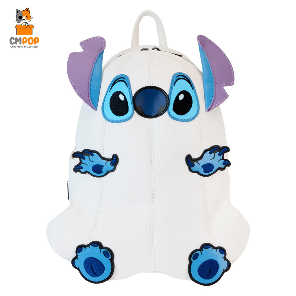 Disney Stitch Ghost Cosplay Mini Backpack -Disney - Loungefly