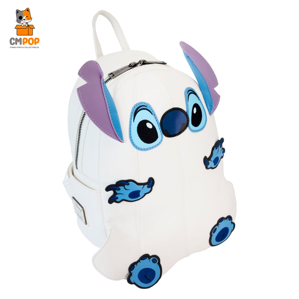 Disney Stitch Ghost Cosplay Mini Backpack -Disney - Loungefly