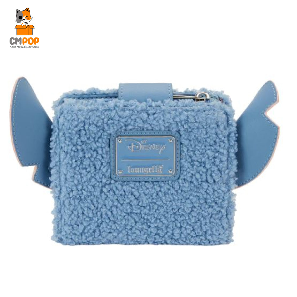 Disney Stitch Plush Bifold Wallet - Loungefly