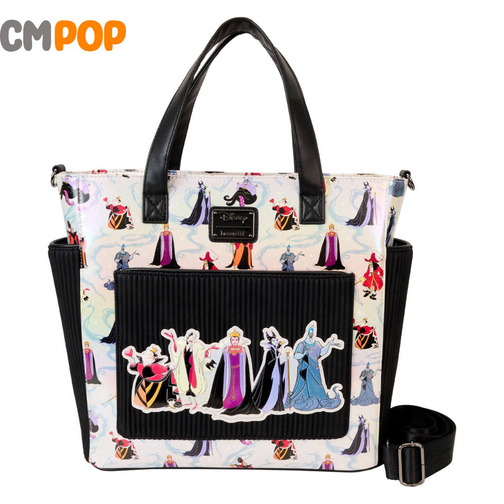 Disney Villains Convertible Backpack And Tote Bag - Loungefly