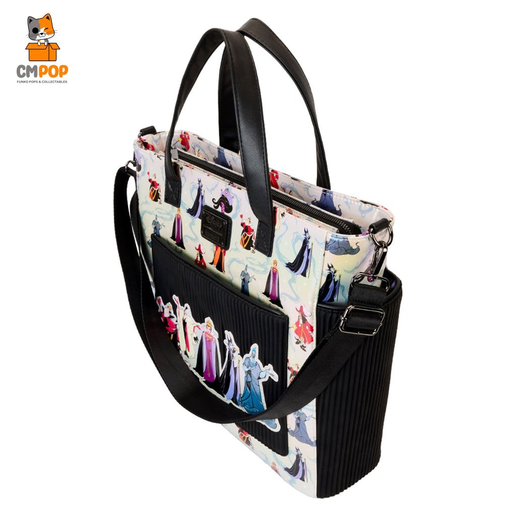 Disney Villains Convertible Backpack And Tote Bag - Loungefly