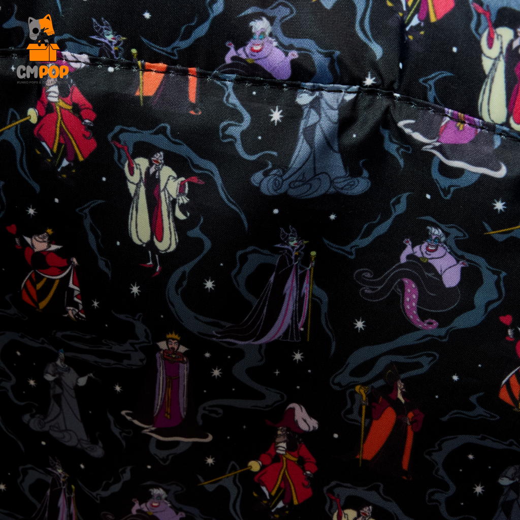 Disney Villains Convertible Backpack And Tote Bag - Loungefly