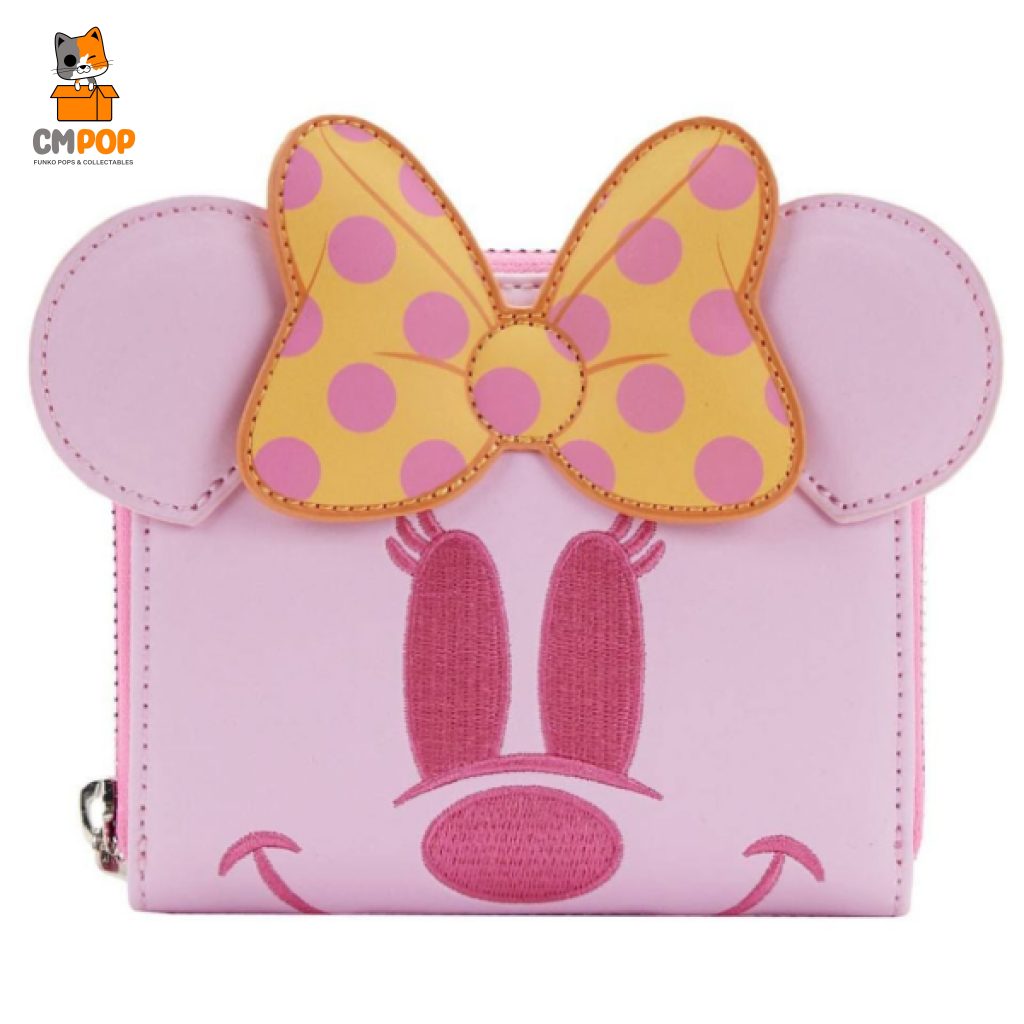 Disney -Wallet Pastel Ghost Minnie Glow In The Dark - Loungefly Wallet