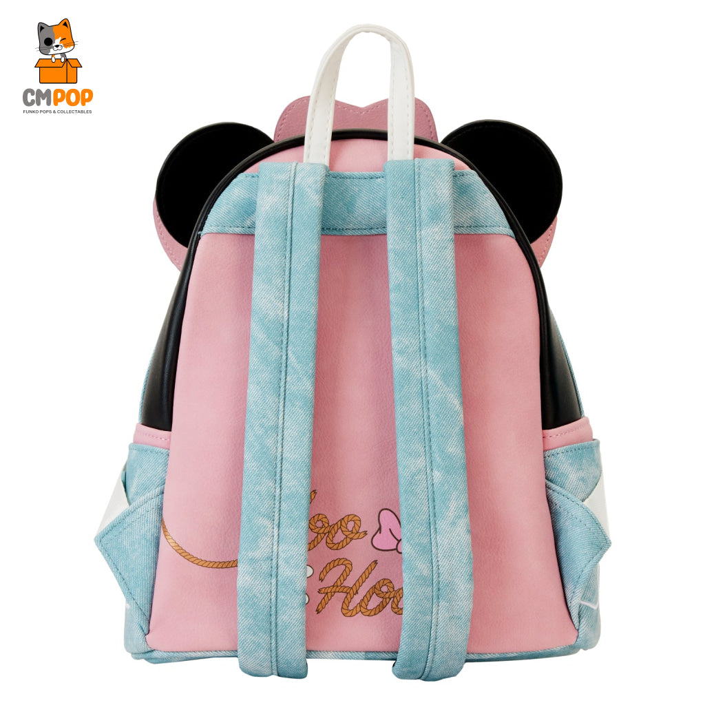 Disney Western Minnie Mouse Cosplay Mini Backpack - Loungefly