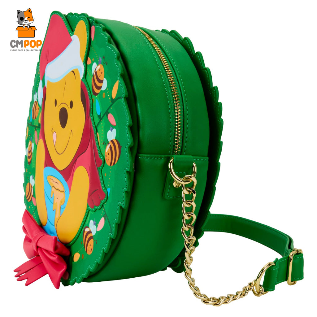 Disney Winnie The Pooh Stuck In Wreath Cross Body Bag - Loungefly