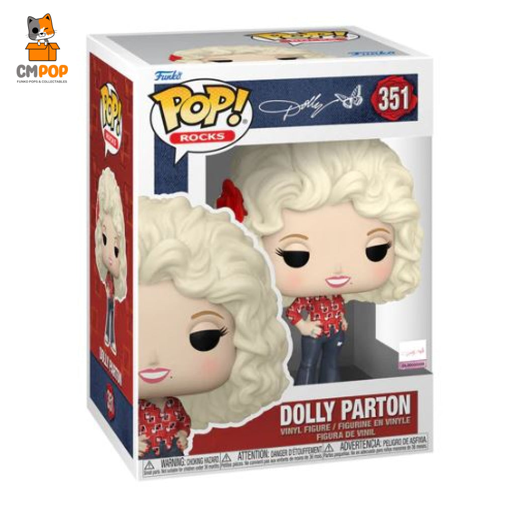 Dolly Parton 77 Tour - #351 Funko Pop! Pop Rocks
