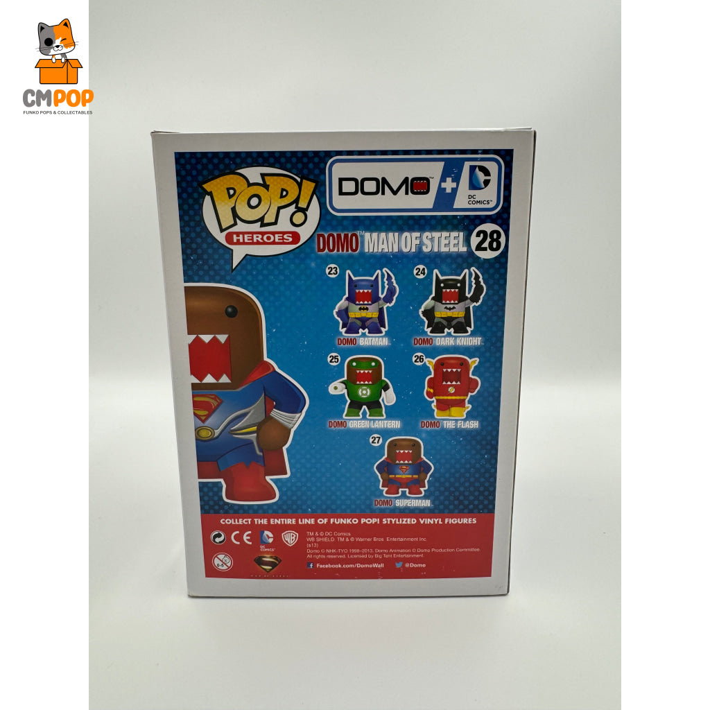 Domo Man Of Steel - #28 Funko Pop! Heroes Sdcc 2013 1000 Piece Exclusive Pop