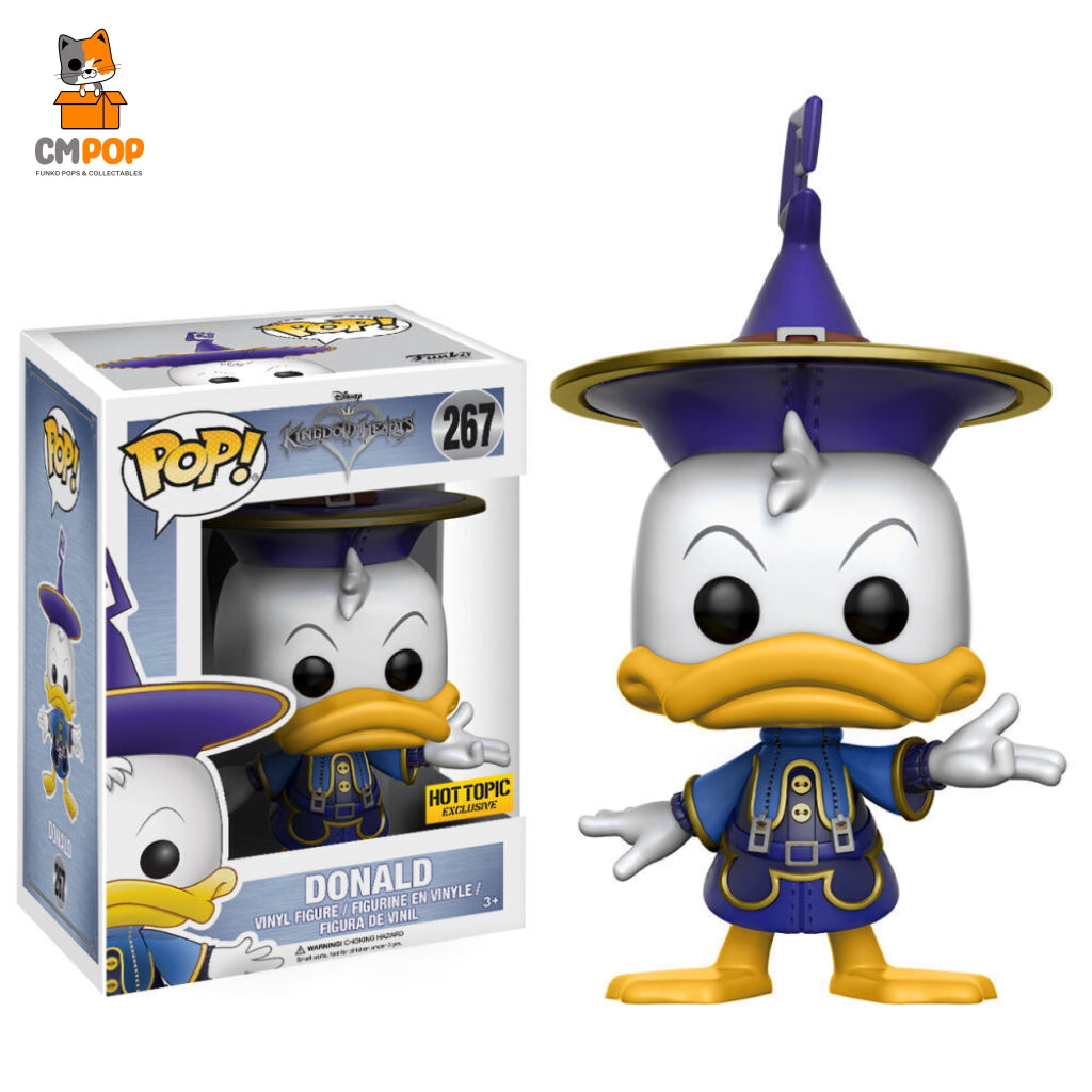 Donald Duck - #267 Funko Pop! Disney Kingdom Of Hearts Hot Topic Exclusive Pop