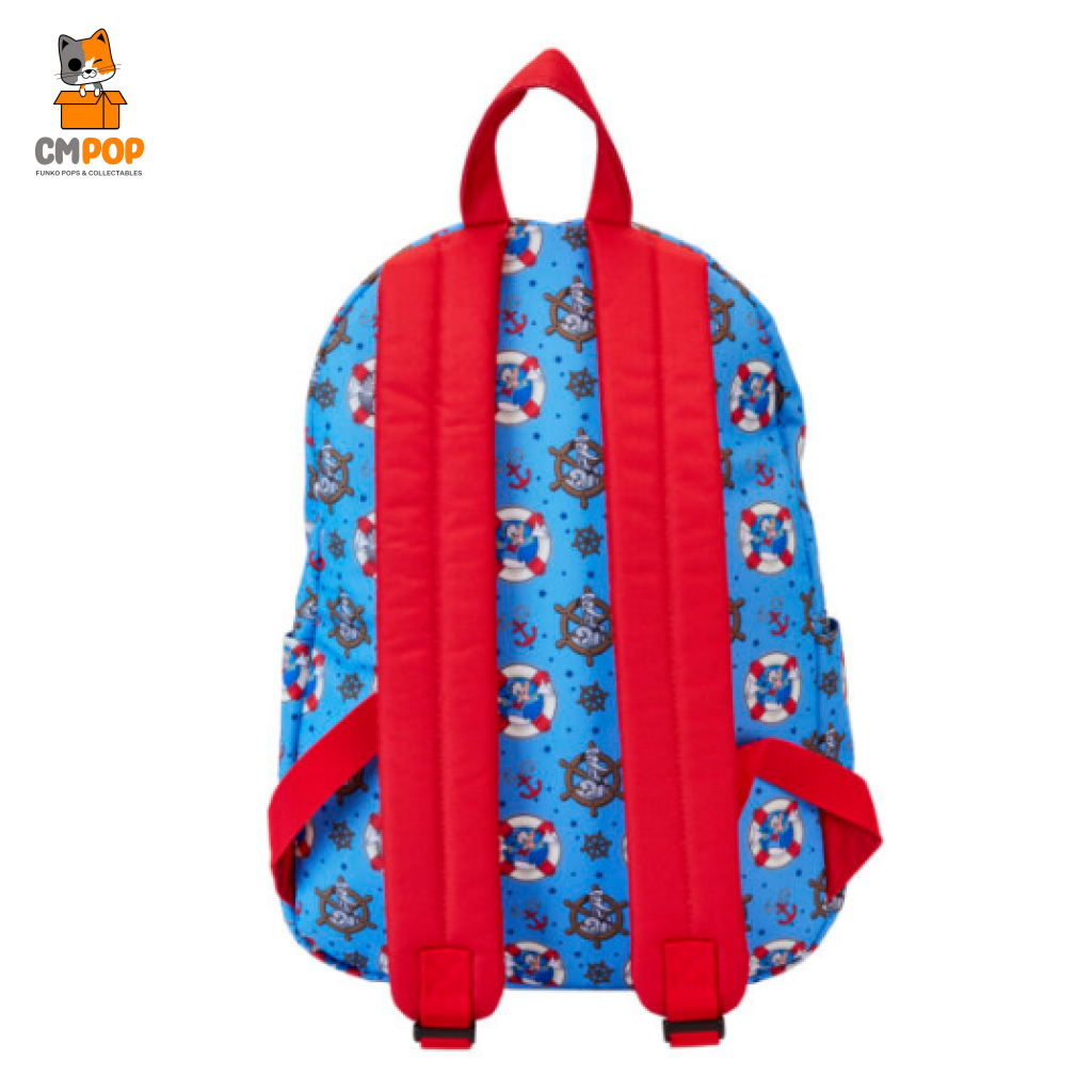 Donald Duck 90Th Anniversary Nylon Backpack - Loungefly Disney