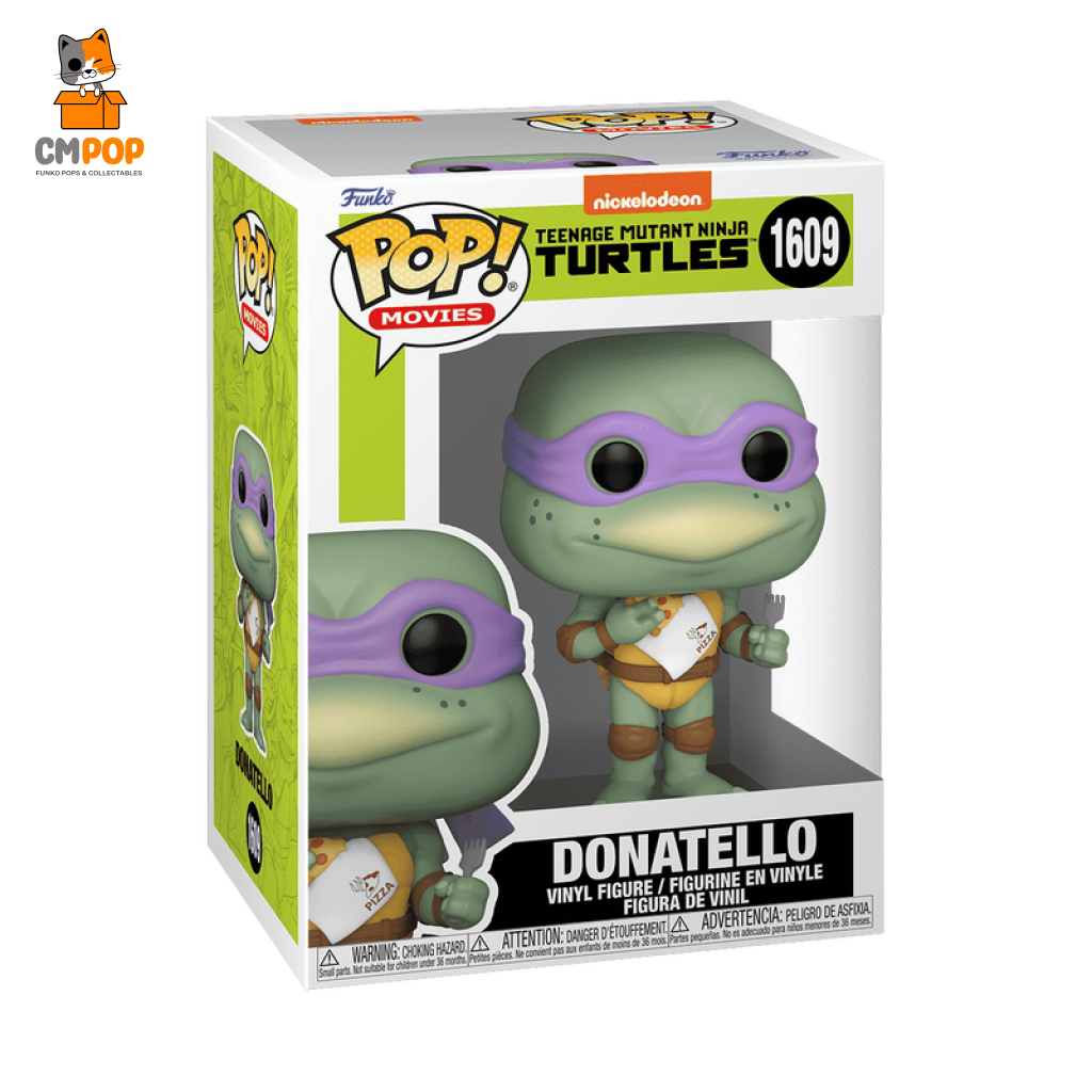 Donatello - #1609 - Funko Pop! - Movies - Nickelodeon - Teenage Mutant Hero Turtles Funko Pop