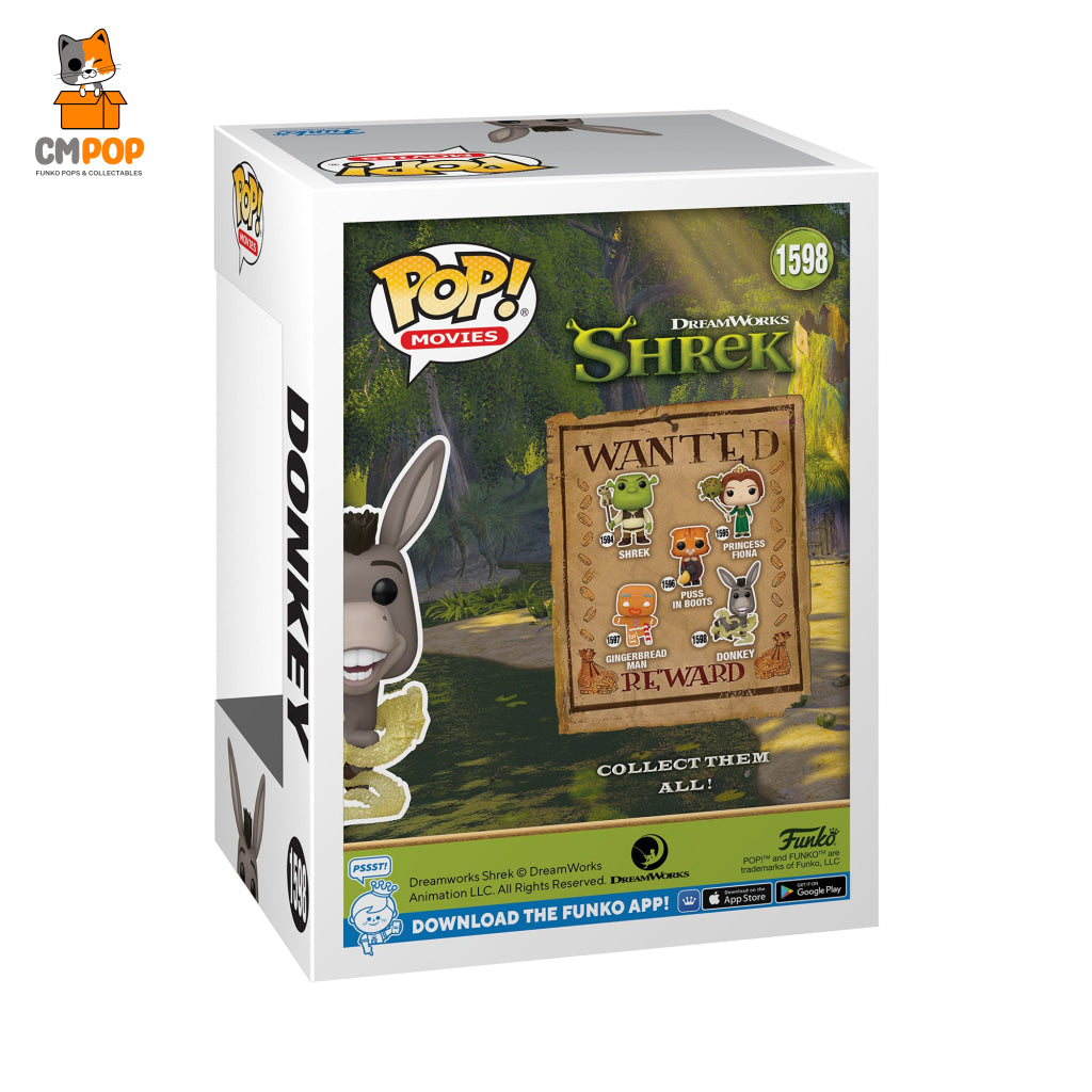 Donkey Glitter - #1598 Funko Pop! Shrek Pop