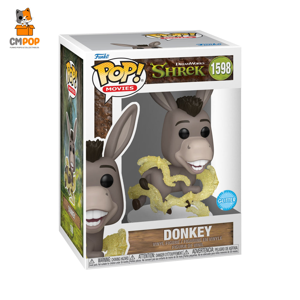 Donkey Glitter - #1598 Funko Pop! Shrek Pop