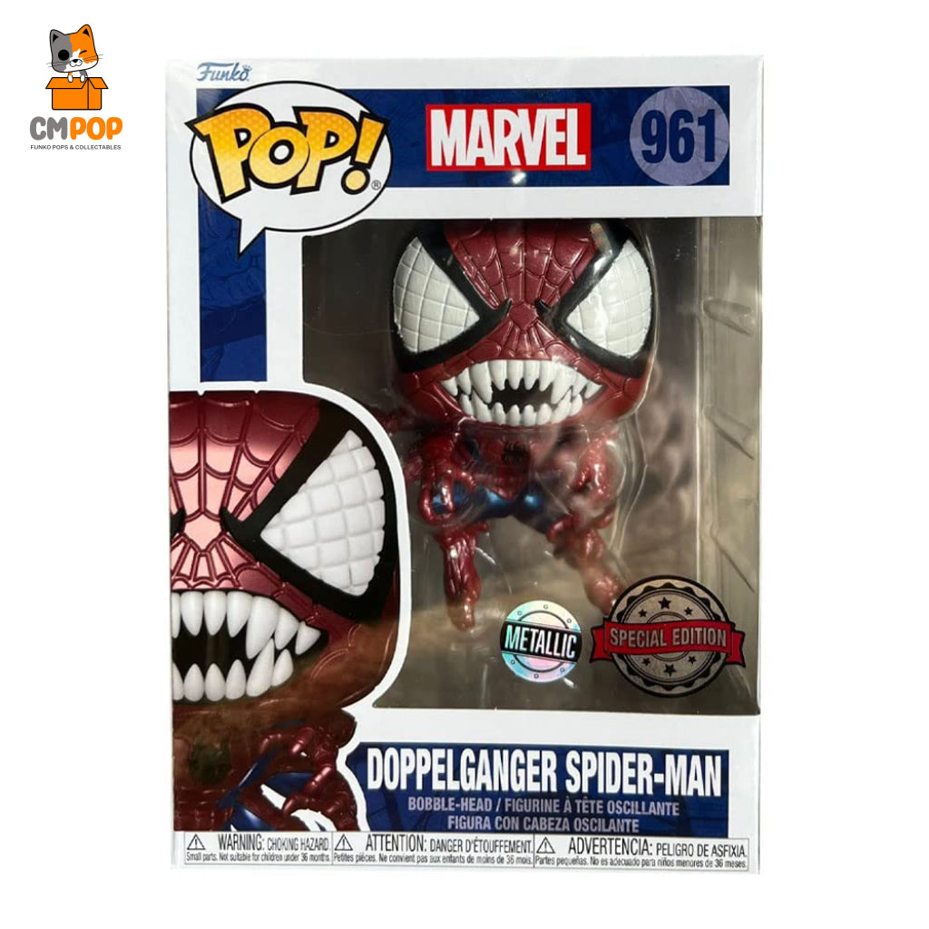 Doppelganger Spider-Man - #961 Funko Pop! Marvel Special Edition Metallic Pop