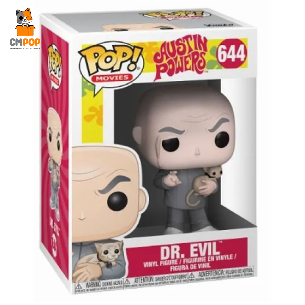 Dr. Evil - #644 Funko Pop! Austin Powers Damaged Pop