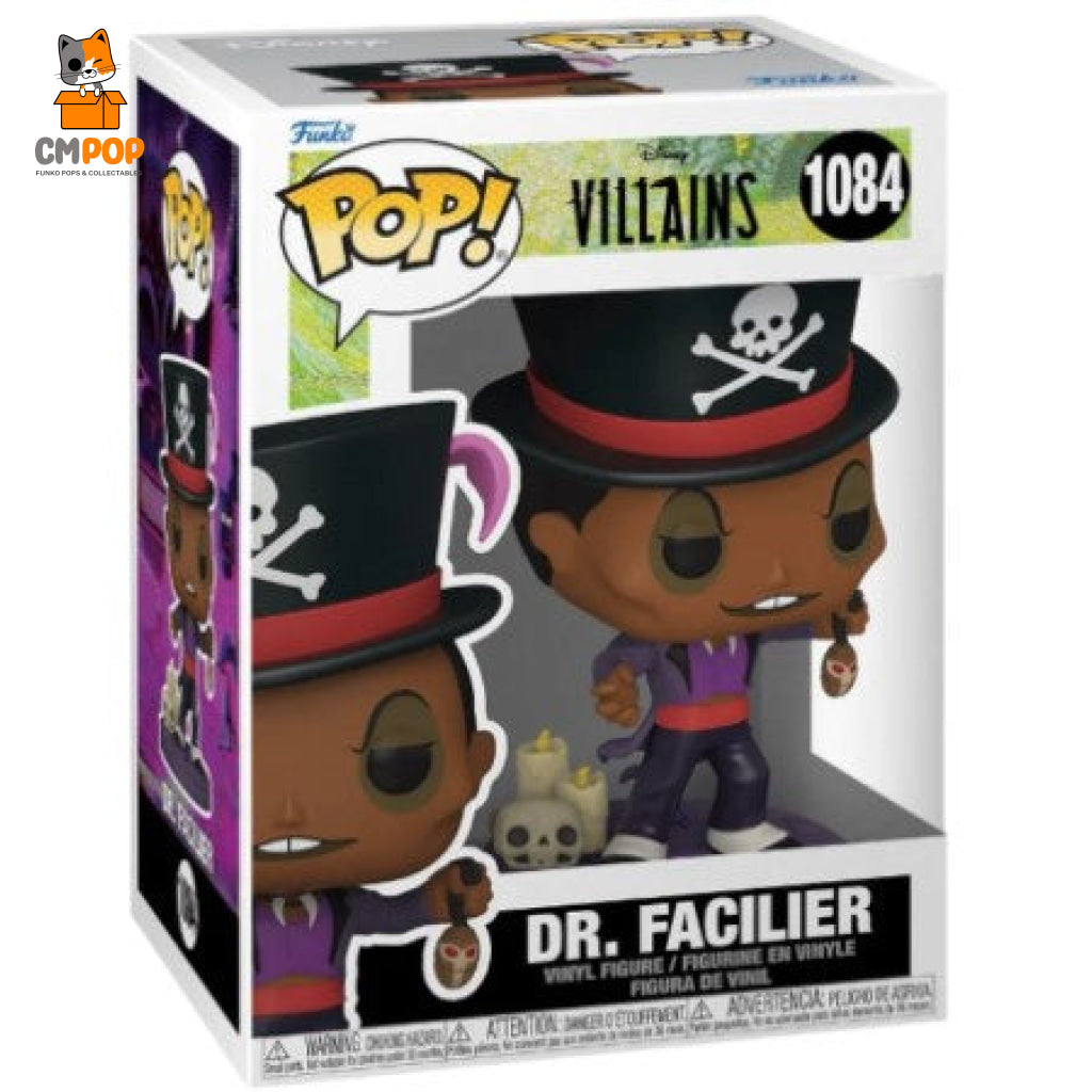 Dr Facilier- #1084 - Funko Pop! Disney Villains Pop