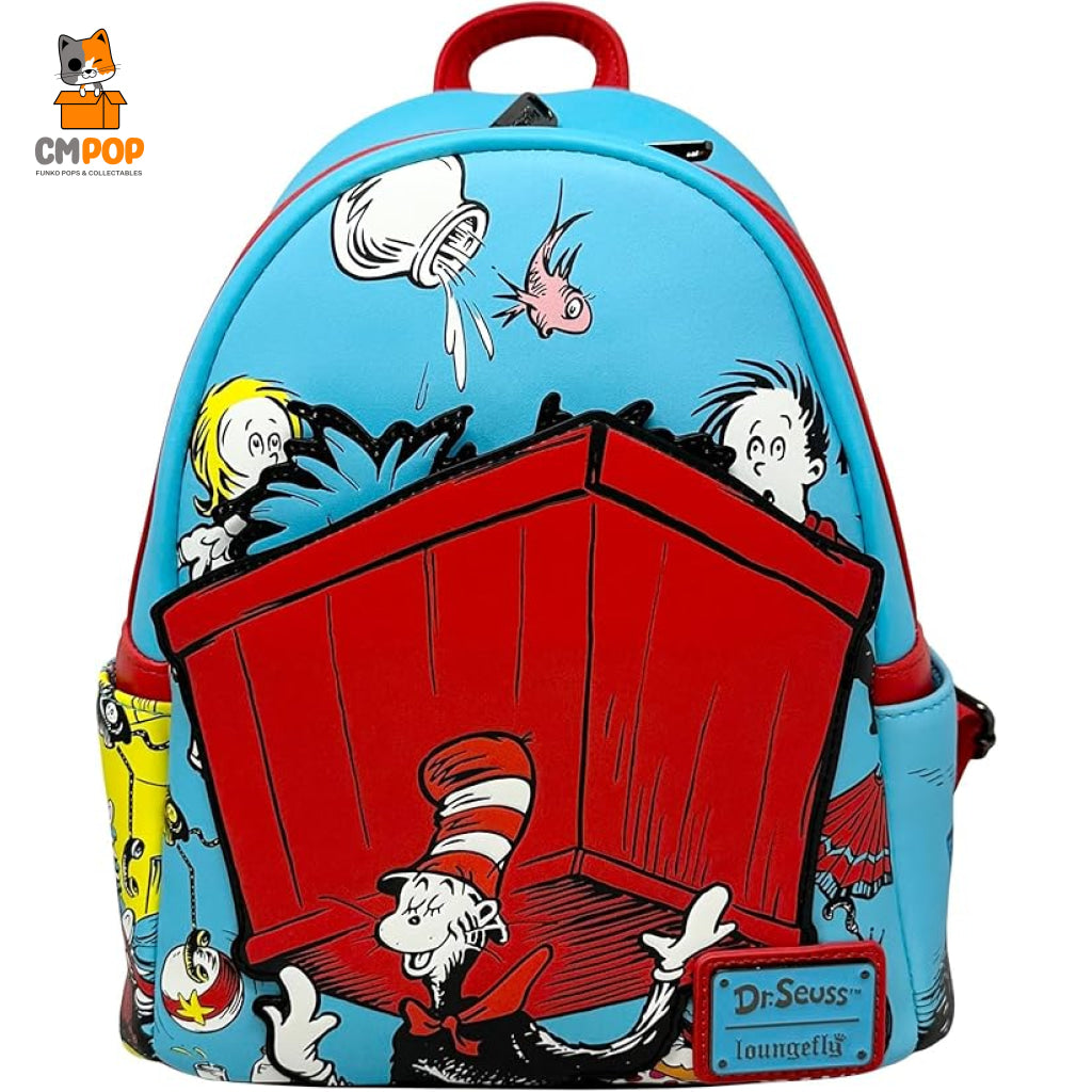 Dr Seuss Thing 1 And 2 Backpack - Loungefly