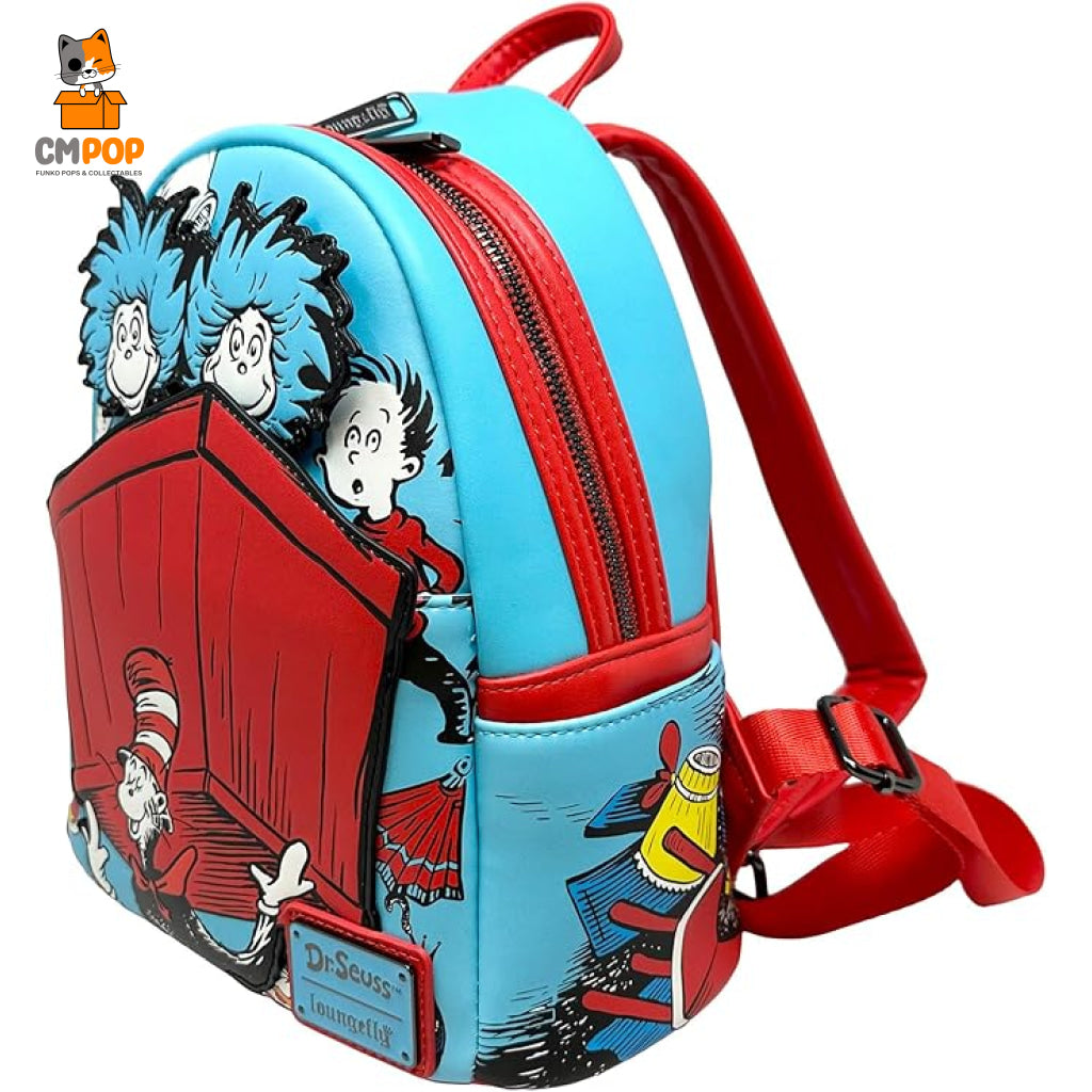 Dr Seuss Thing 1 And 2 Backpack - Loungefly