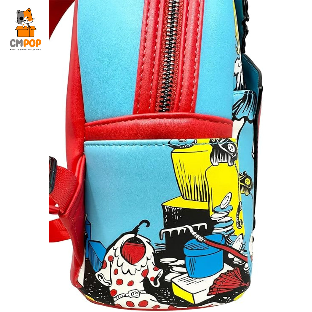 Dr Seuss Thing 1 And 2 Backpack - Loungefly