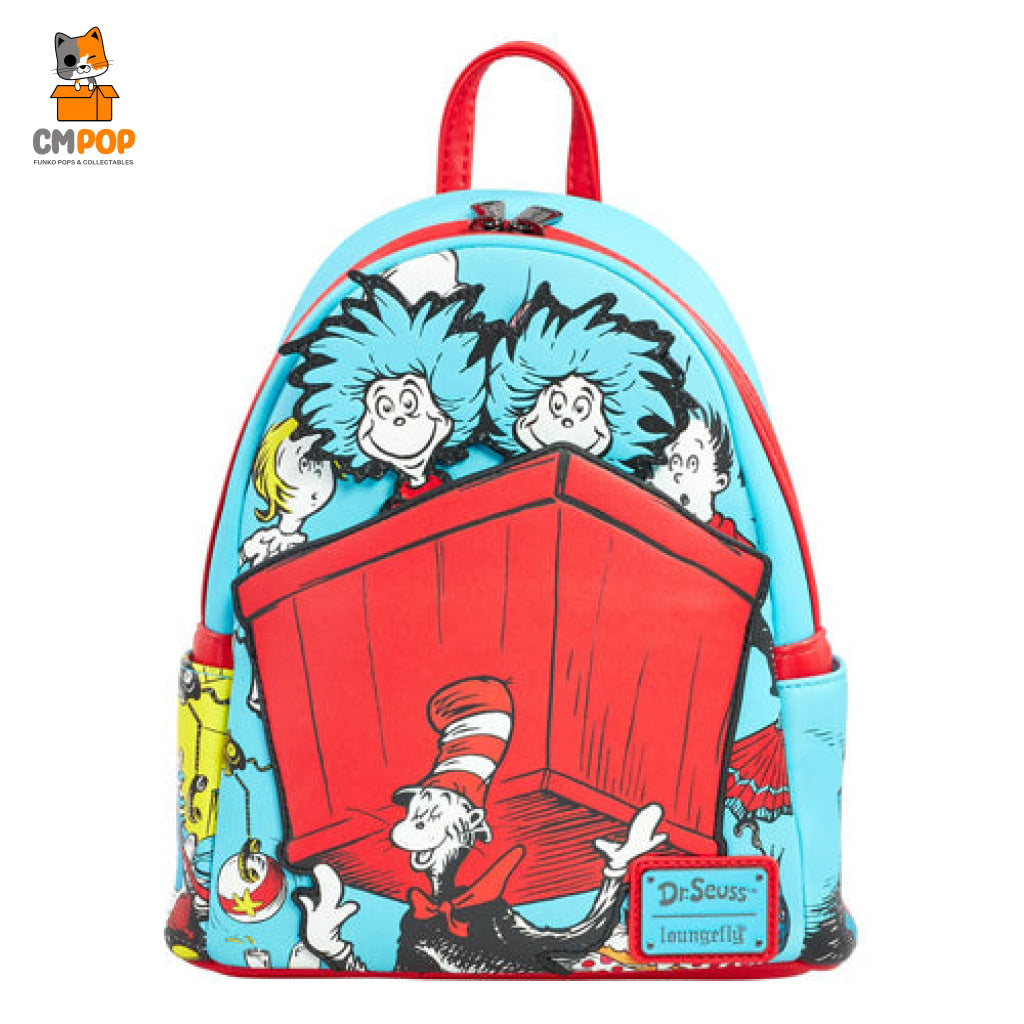 Dr Seuss Thing 1 And 2 Backpack - Loungefly