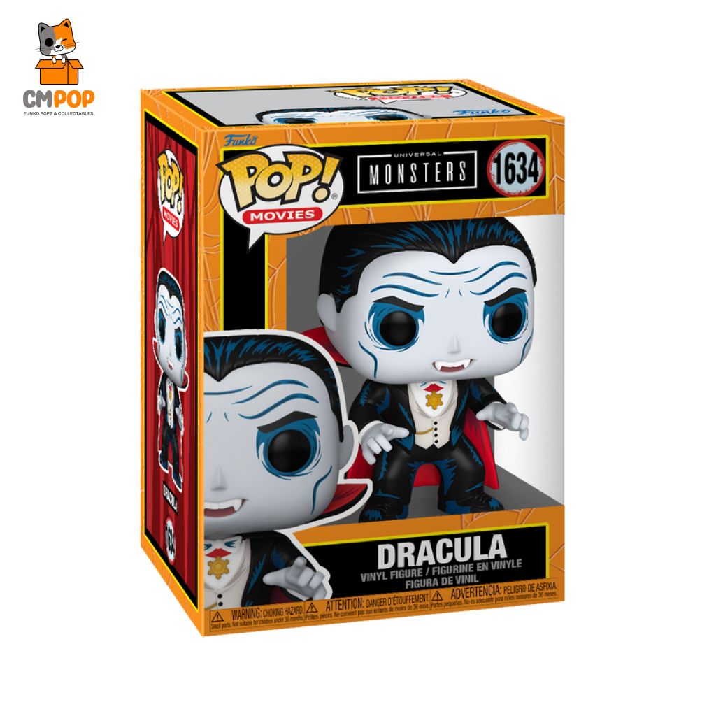 Dracula - #1634 Funko Pop! Movies Universal Monsters Pop