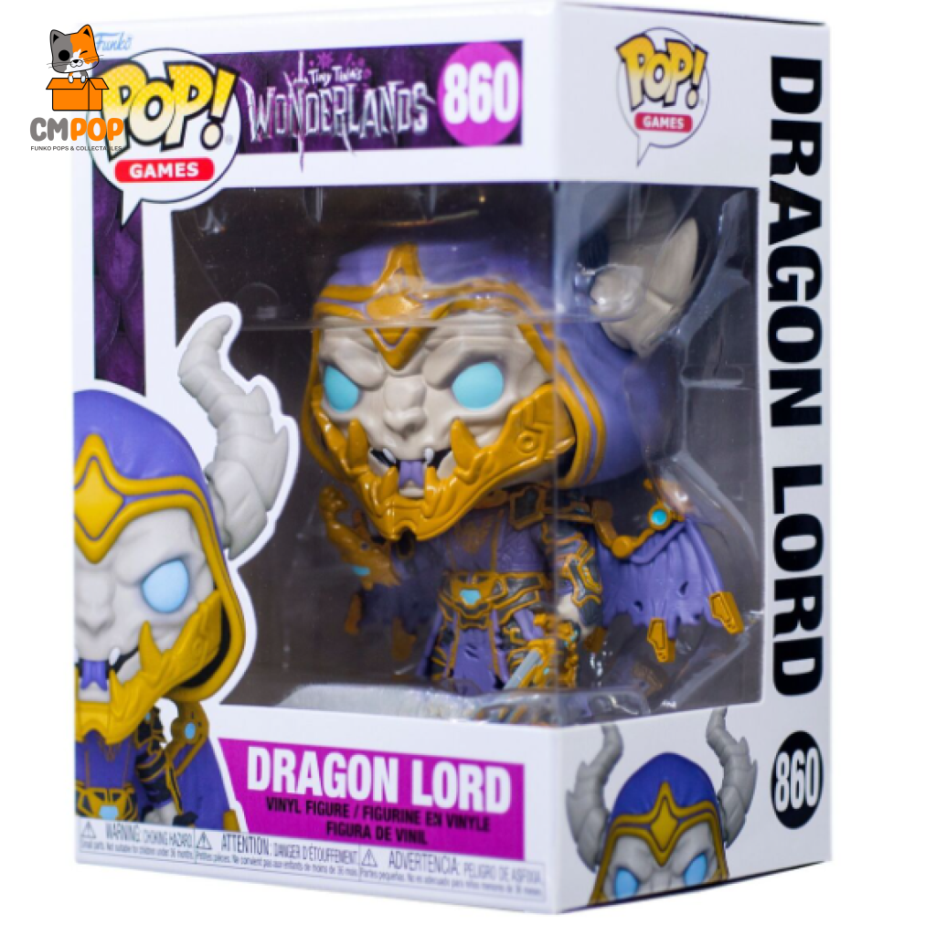 Dragon Lord - #860 Funko Pop! Tiny Tinas Wonderland Damaged Pop
