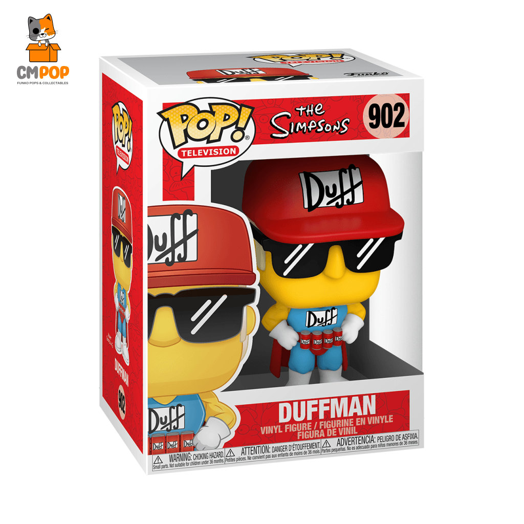 Duffman - #902 Funko Pop! The Simpsons Pop