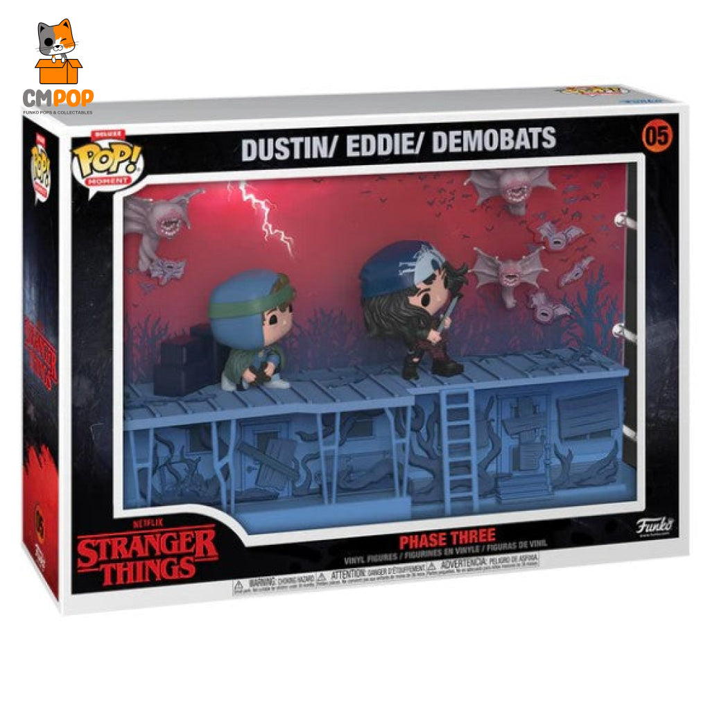 Dustin Eddie And Demo Bat - #05 Funko Pop! Stranger Things Pop