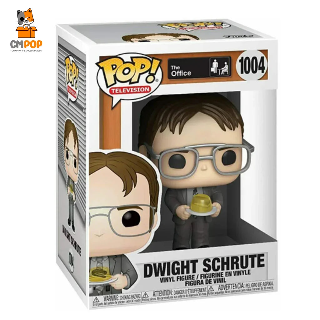 Dwight Schrute With Gelatin Stapler - #1004 Funko Pop! The Office Pop