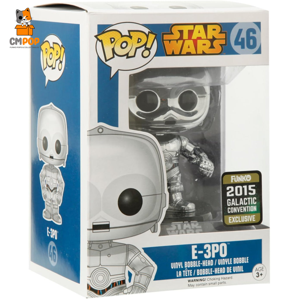 E-3Po - #40 Funko Pop! Star Wars 2015 Galactic Convention Exclusive Pop