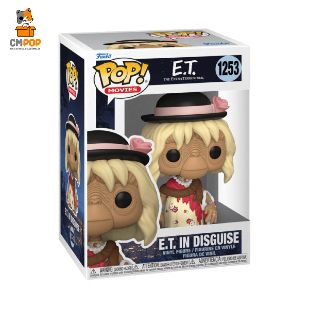 E.t In Disguise - #1253 Funko Pop! Movies Pop