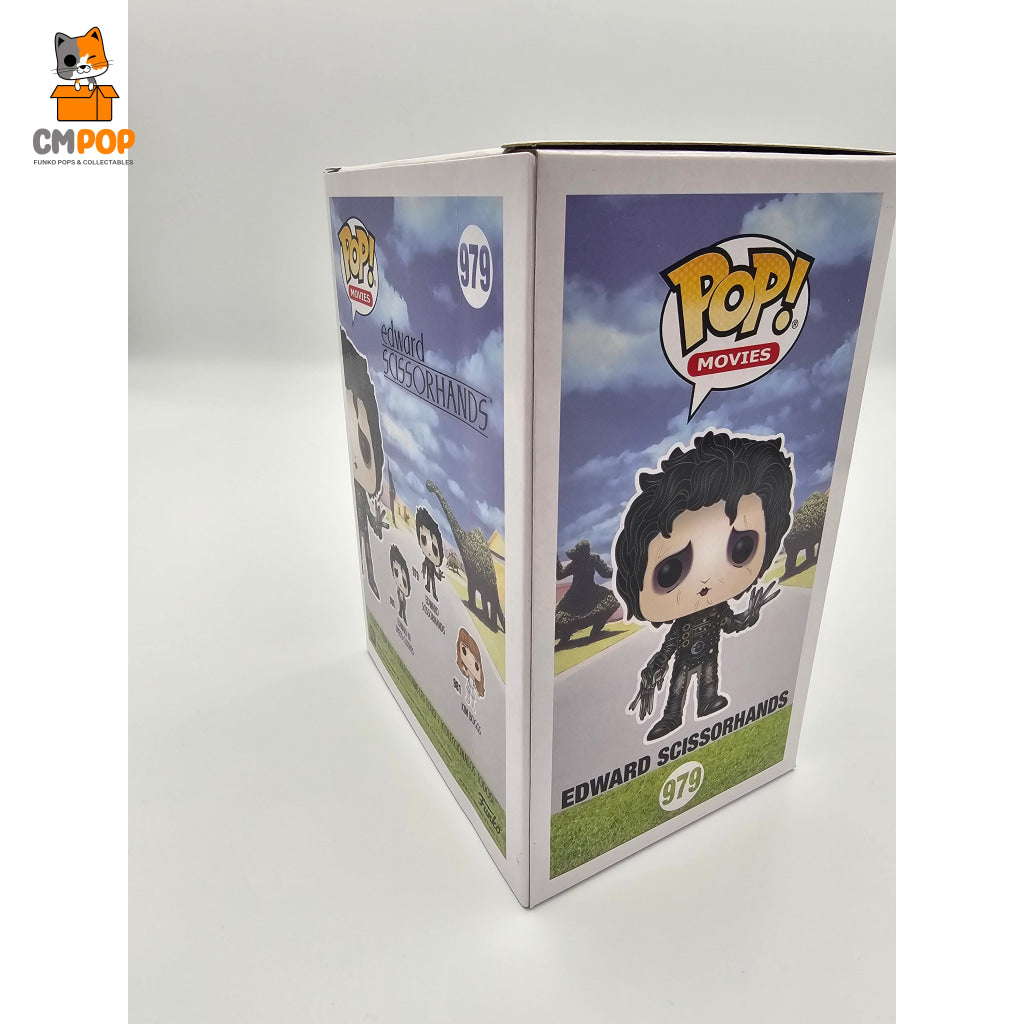 Edward Scissorhands - #979 Funko Pop! Movies Sissorhands Signed By Jonny Depp- Certified Pop