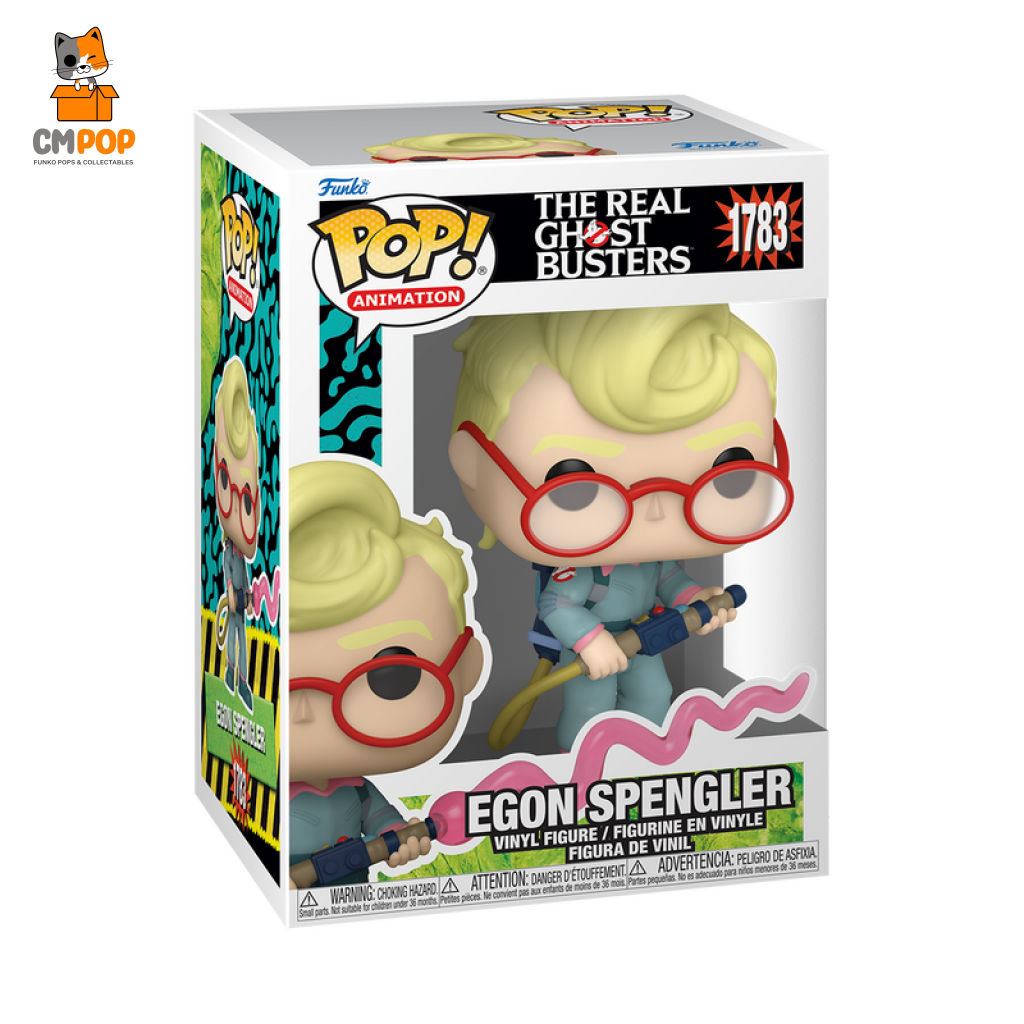 Egon Spengler - #1783 - Funko Pop! - Animation - The Real Ghost Busters Funko Pop