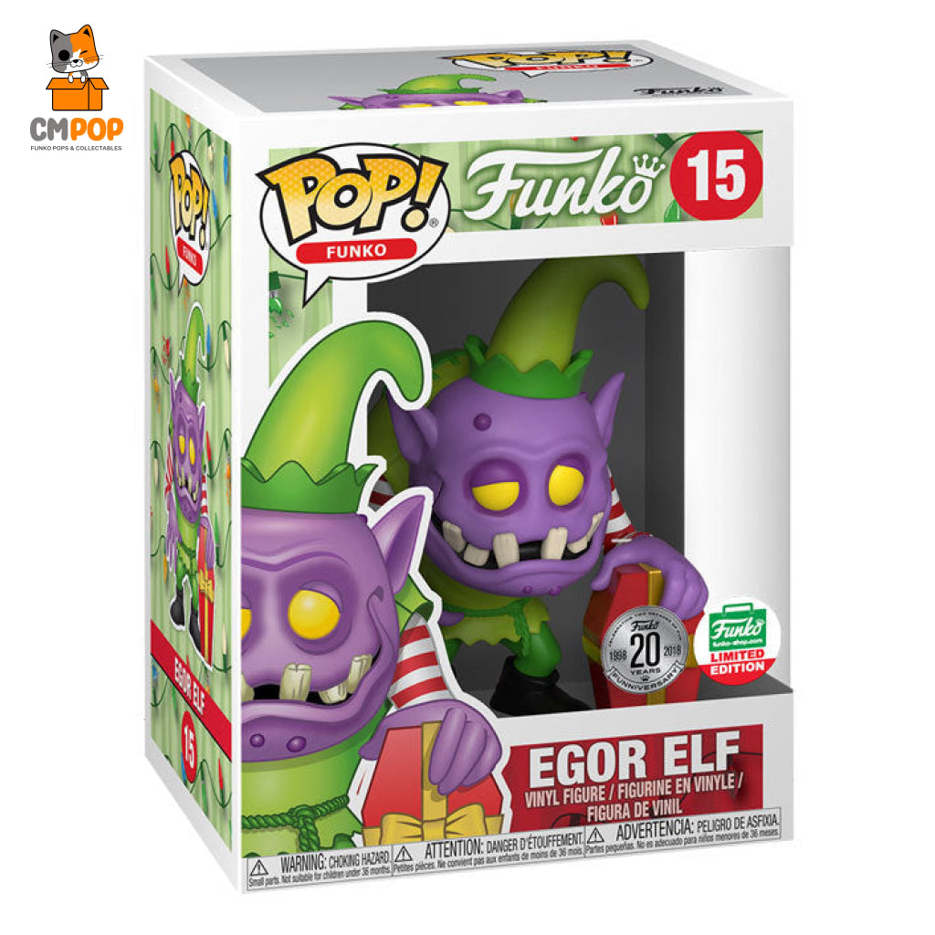 Egor Elf - #15 Funko Pop! Limited Edition 20 Years Funniversary